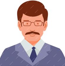 Portrait of our customer, Mr. Shah